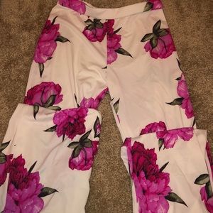 Floral pants